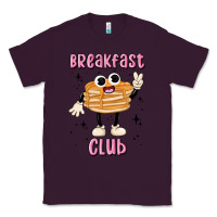 Plum breakfast club Classic Tee - MaliasSmallBusiness