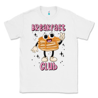 White breakfast club Classic Tee - MaliasSmallBusiness
