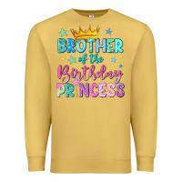 Antique Gold brother of the birthday princess Premium Sweatshirt - NancyCooperArtShop