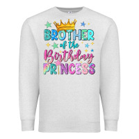 Oatmeal Heather brother of the birthday princess Premium Sweatshirt - NancyCooperArtShop