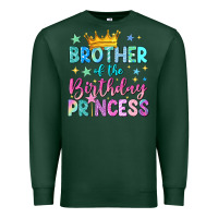 Sports Green brother of the birthday princess Premium Sweatshirt - NancyCooperArtShop