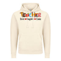Vintage Artic teacher love inspıre care wıth  and pen Vintage Hoodie - Artiststas