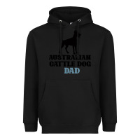 Black Australian Cattle Dog Heavyweight Hoodie - Bettercallsaul