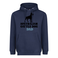 Navy Australian Cattle Dog Heavyweight Hoodie - Bettercallsaul