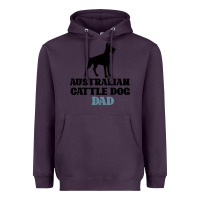 Plum Australian Cattle Dog Heavyweight Hoodie - Bettercallsaul