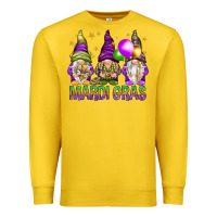 Lemon Mardi Gras crew with gnomes Premium Sweatshirt - NancyCooperArtShop