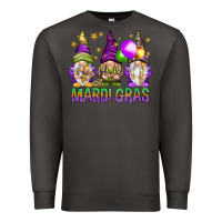 Smoke Mardi Gras crew with gnomes Premium Sweatshirt - NancyCooperArtShop