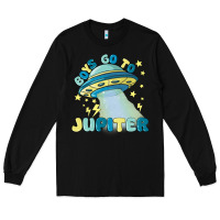 Black boys go to jupiter Long Sleeve Tee - MaliasSmallBusiness