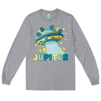 Heather Grey boys go to jupiter Long Sleeve Tee - MaliasSmallBusiness
