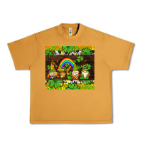 Peanut Butter western st patricks gnomes Urban Heavy Tee - AdoDesignShop