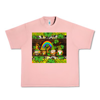Salmon western st patricks gnomes Urban Heavy Tee - AdoDesignShop
