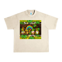 Sandshell western st patricks gnomes Urban Heavy Tee - AdoDesignShop