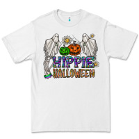 White hippie halloween Premium Tee - CowhideDigitalArt
