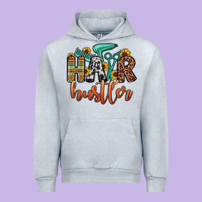 Hair Hustler Urban Hoodie Designed By Oliviacreatesart
