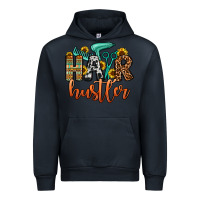 Navy hair hustler Urban Hoodie - OliviaCreatesArt