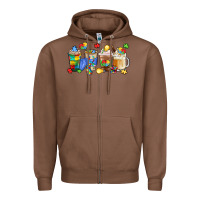 Chestnut image title puzzlethemed beverages and accessories Zipper Hoodie - LillyAllenDesigns