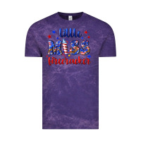 Cloud Purple little miss firecracker Vintage Tee - NancyCooperArtShop