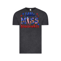 Vintage Black little miss firecracker Vintage Tee - NancyCooperArtShop