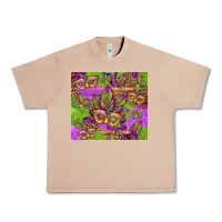 Burro mardi gras carnival masks and fleur de lis Urban Heavy Tee - Jasminsmagicworld