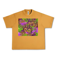 Peanut Butter mardi gras carnival masks and fleur de lis Urban Heavy Tee - Jasminsmagicworld