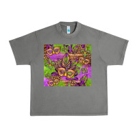 Tornado mardi gras carnival masks and fleur de lis Urban Heavy Tee - Jasminsmagicworld