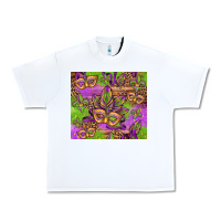White mardi gras carnival masks and fleur de lis Urban Heavy Tee - Jasminsmagicworld