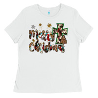 White merry christmas Ladies Tee - JahusDesignShop