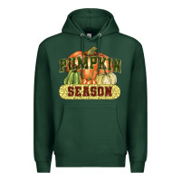 Sports Green Pumpkin season Premium Hoodie - NancyCooperArtShop