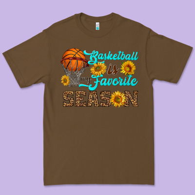 Basketball Is My Favorite Season Premium Tee Designed By Hra Design Shop