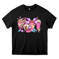 Black princess coffee cups Heavy Core Tee - Zillion Design Studio
