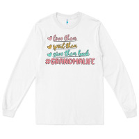 White grandma life Long Sleeve Tee - MaliasSmallBusiness