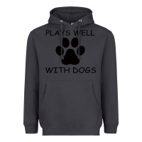 Smoke Plays Well With Dogs Heavyweight Hoodie - Bettercallsaul