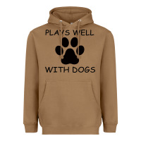 Toasted Coconut Plays Well With Dogs Heavyweight Hoodie - Bettercallsaul