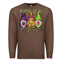 Chestnut Mardi Gras with my gnomes Premium Sweatshirt - NancyCooperArtShop