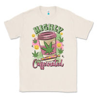 Natural highly caffeinated Classic Tee - MaliasSmallBusiness