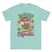 Seafoam highly caffeinated Classic Tee - MaliasSmallBusiness