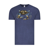 Vintage Denim Crab Vintage Tee - LillyAllenDesigns