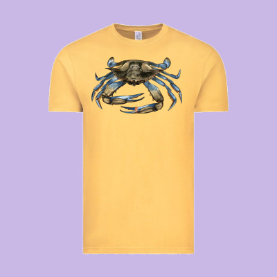 Crab Vintage Tee Designed By Lillyallendesigns