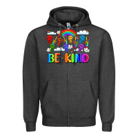 Charcoal Heather name celebrate kindness and diversity Zipper Hoodie - LillyAllenDesigns