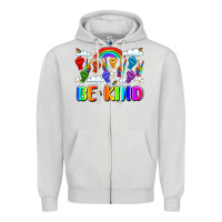 Dove Grey name celebrate kindness and diversity Zipper Hoodie - LillyAllenDesigns
