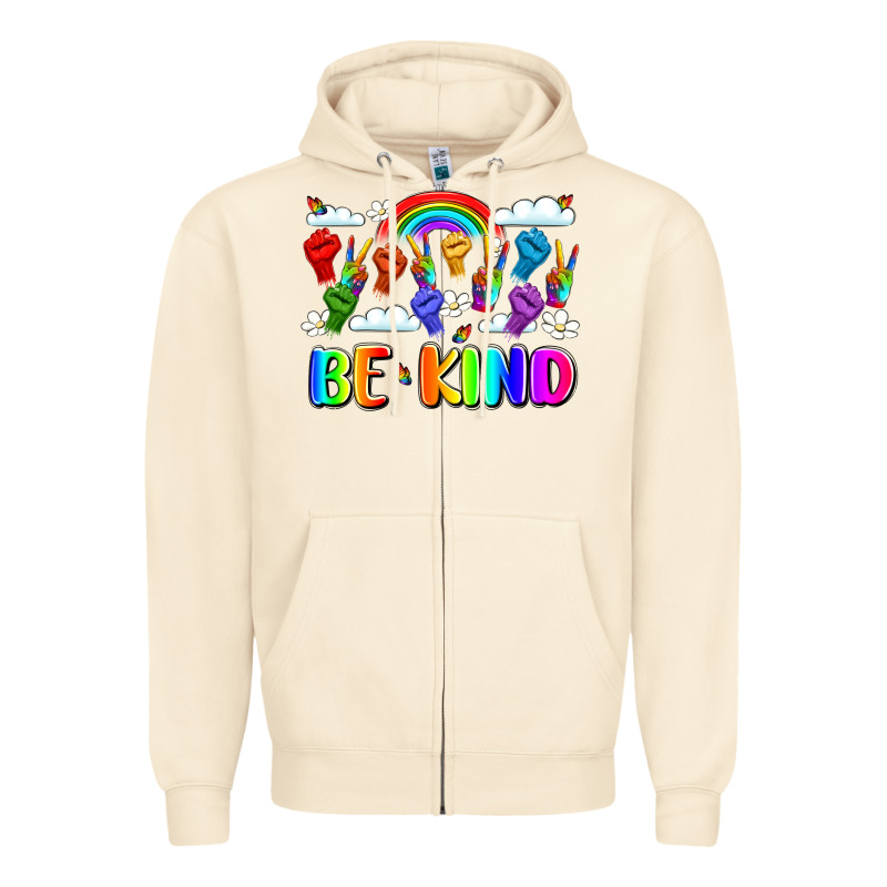 Name Celebrate Kindness And Diversity Zipper Hoodie by LillyAllenDesigns | Teevron