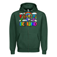 Sports Green name celebrate kindness and diversity Zipper Hoodie - LillyAllenDesigns