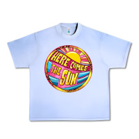 Grape Ice Here comes the sun Urban Heavy Tee - NancyCooperArtShop