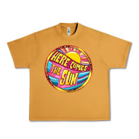 Peanut Butter Here comes the sun Urban Heavy Tee - NancyCooperArtShop