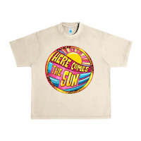 Sandshell Here comes the sun Urban Heavy Tee - NancyCooperArtShop