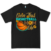 Black livin' that basketball mom life Premium Tee - HRA Design Shop