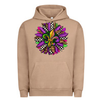 Pigment Burro mardi gras sunflower Urban Hoodie - OliviaCreatesArt