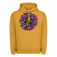 Pigment Peanut Butter mardi gras sunflower Urban Hoodie - OliviaCreatesArt