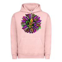 Pigment Salmon mardi gras sunflower Urban Hoodie - OliviaCreatesArt