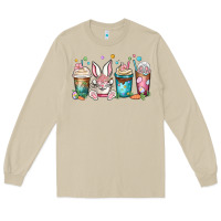 Mushroom easter coffee cups Long Sleeve Tee - MaliasSmallBusiness
